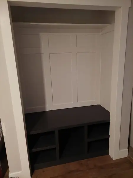Custom Built-In Bench with Storage in Colorado Springs